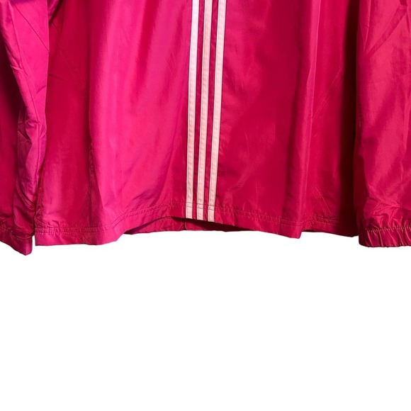 Adidas Classic Retro Vintage 2010 Pink Reflective Stripe Track Jacket Size XL - Picture 9 of 12
